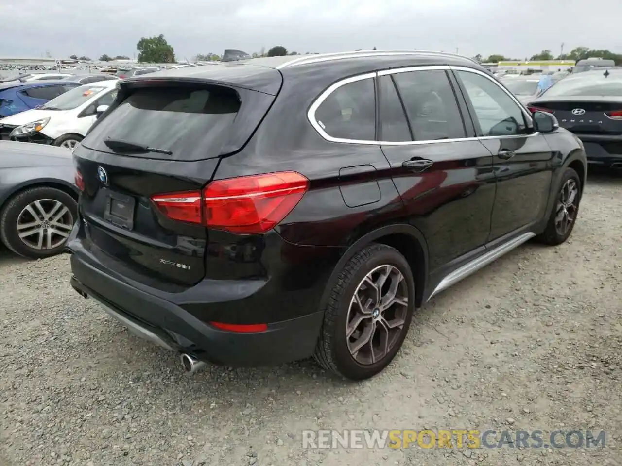 4 Photograph of a damaged car WBXJG9C03L5P92414 BMW X1 2020