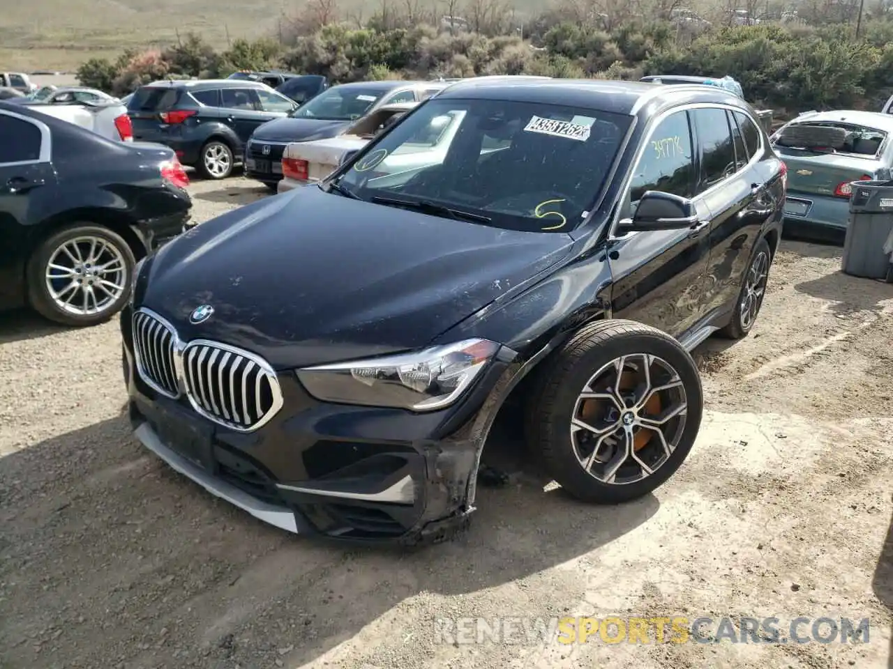 2 Photograph of a damaged car WBXJG9C03L5P92512 BMW X1 2020