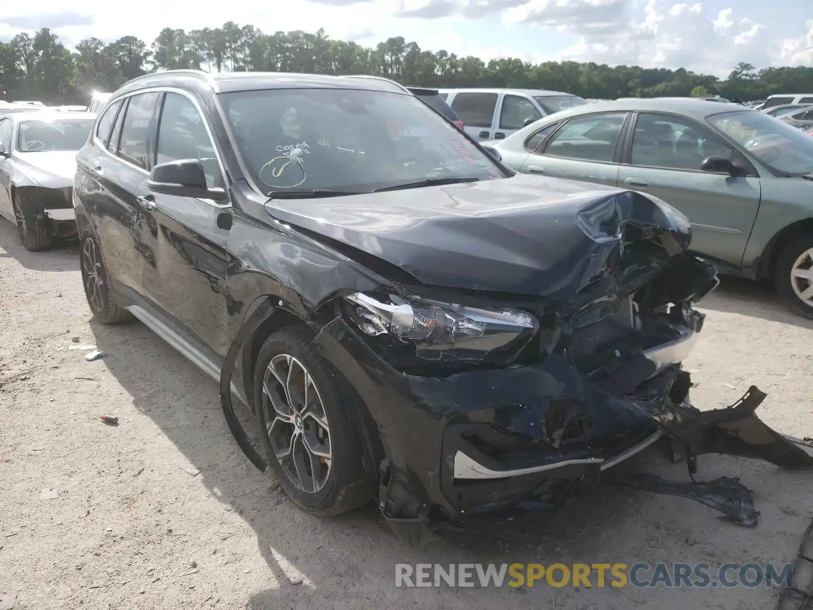 1 Photograph of a damaged car WBXJG9C03L5P97788 BMW X1 2020