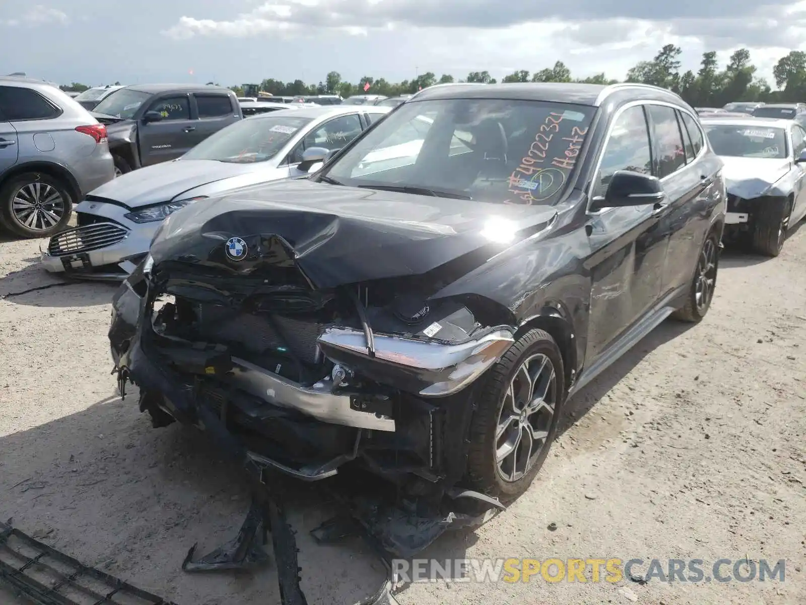 2 Photograph of a damaged car WBXJG9C03L5P97788 BMW X1 2020