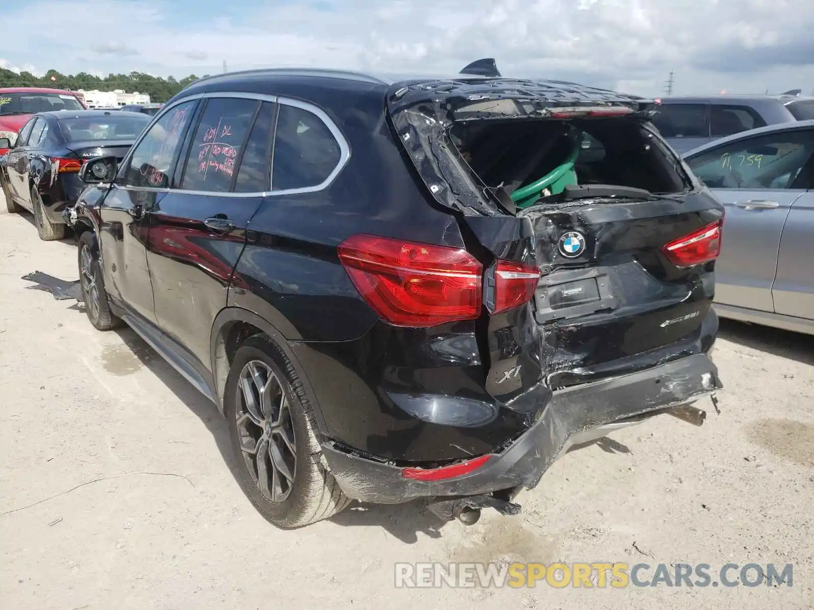 3 Photograph of a damaged car WBXJG9C03L5P97788 BMW X1 2020