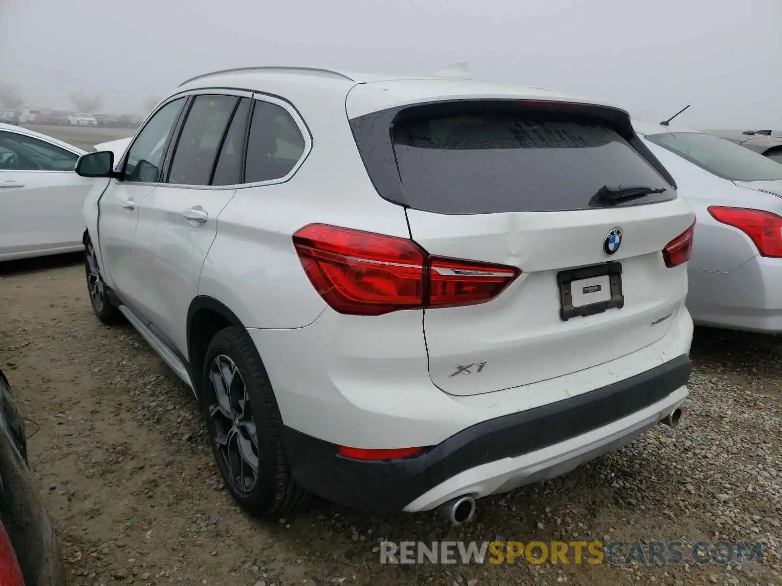 3 Photograph of a damaged car WBXJG9C03L5R00790 BMW X1 2020