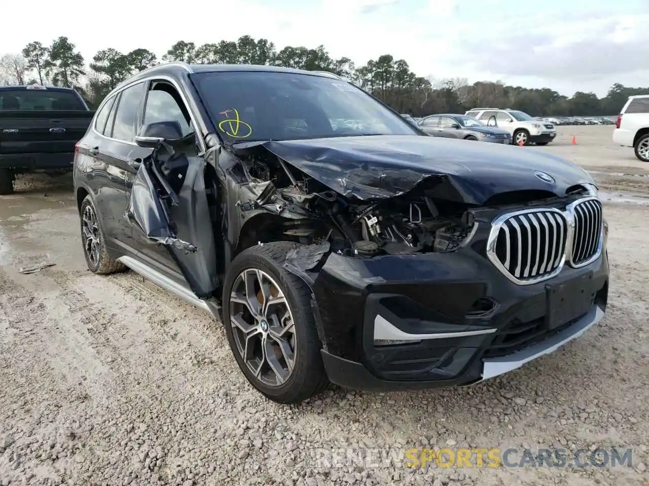 1 Photograph of a damaged car WBXJG9C03L5R03205 BMW X1 2020