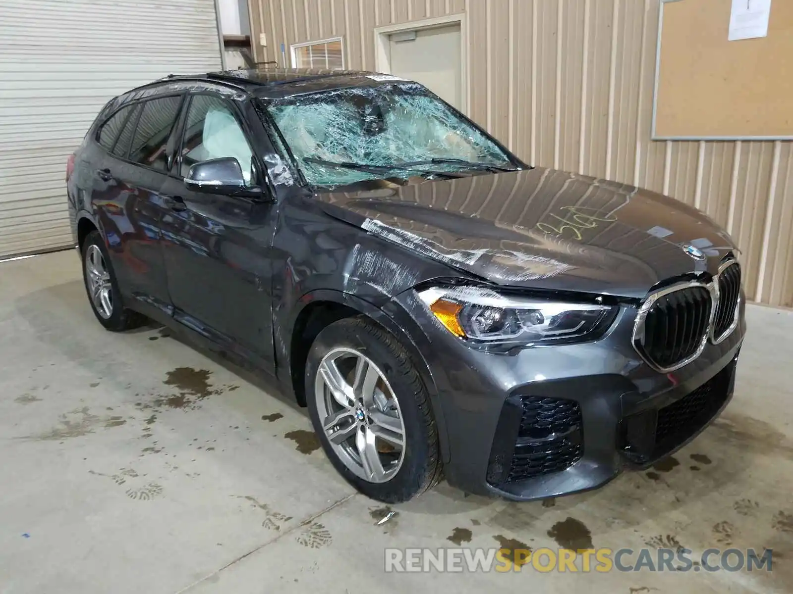 1 Photograph of a damaged car WBXJG9C03L5R84626 BMW X1 2020