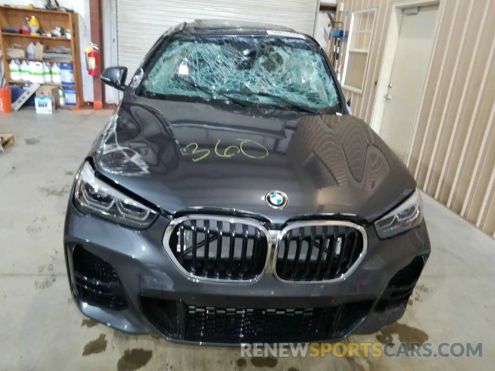 9 Photograph of a damaged car WBXJG9C03L5R84626 BMW X1 2020