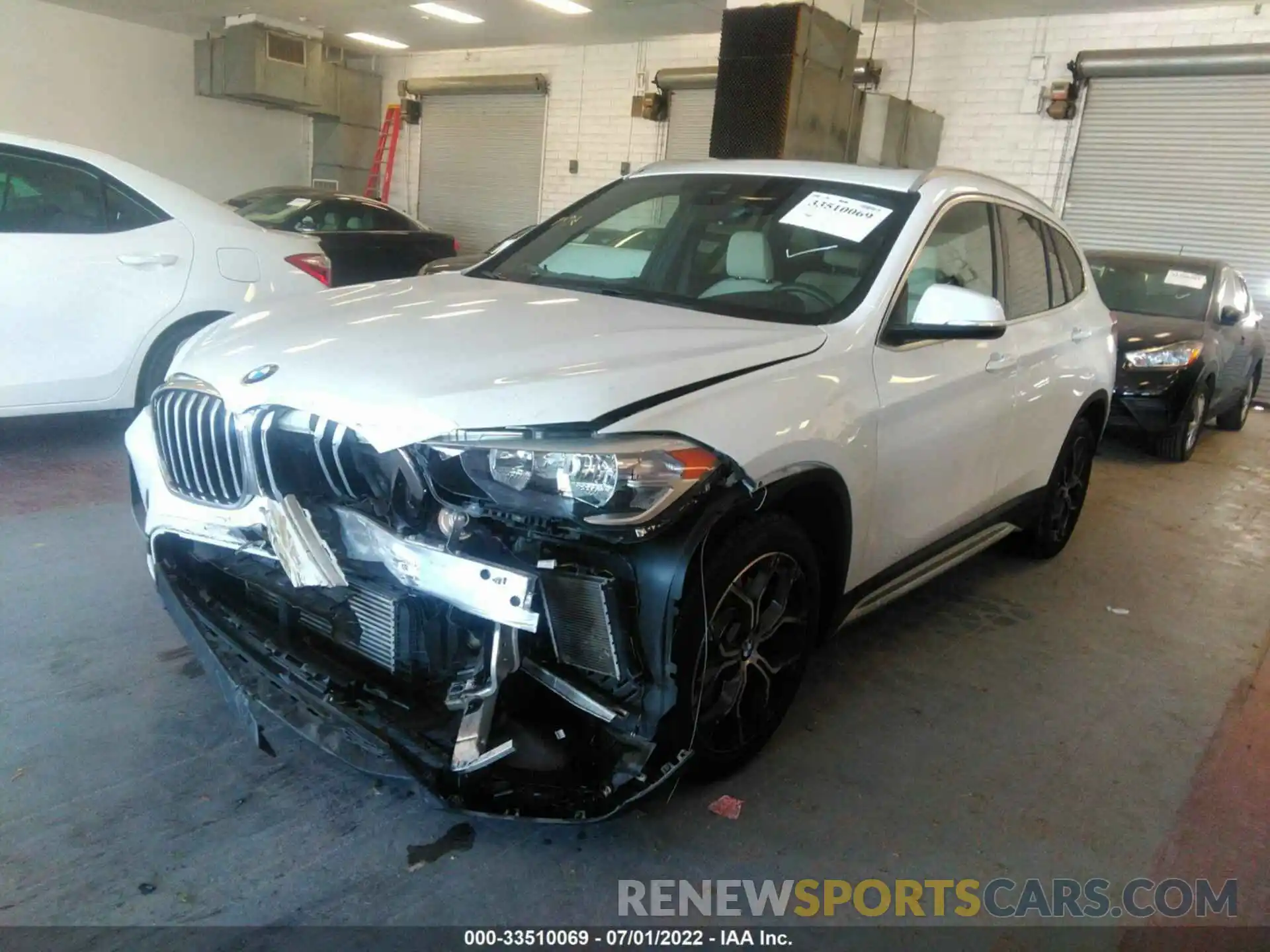 2 Photograph of a damaged car WBXJG9C04L3L58109 BMW X1 2020