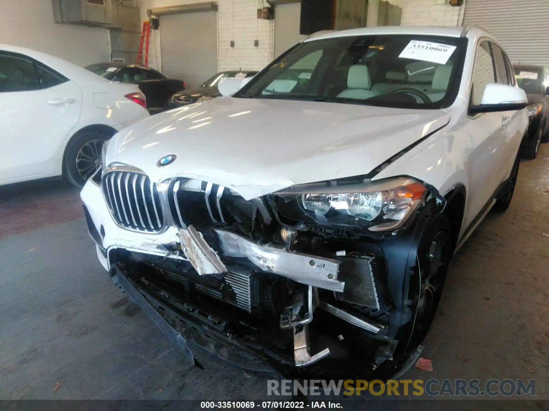 6 Photograph of a damaged car WBXJG9C04L3L58109 BMW X1 2020