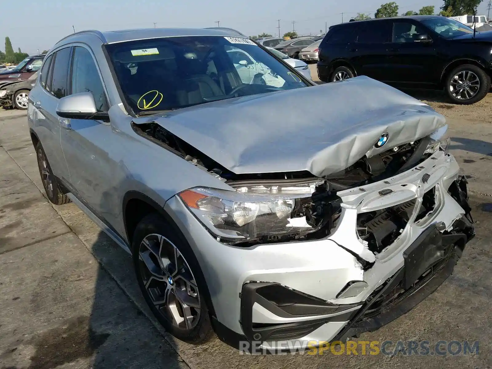 1 Photograph of a damaged car WBXJG9C04L3L86573 BMW X1 2020