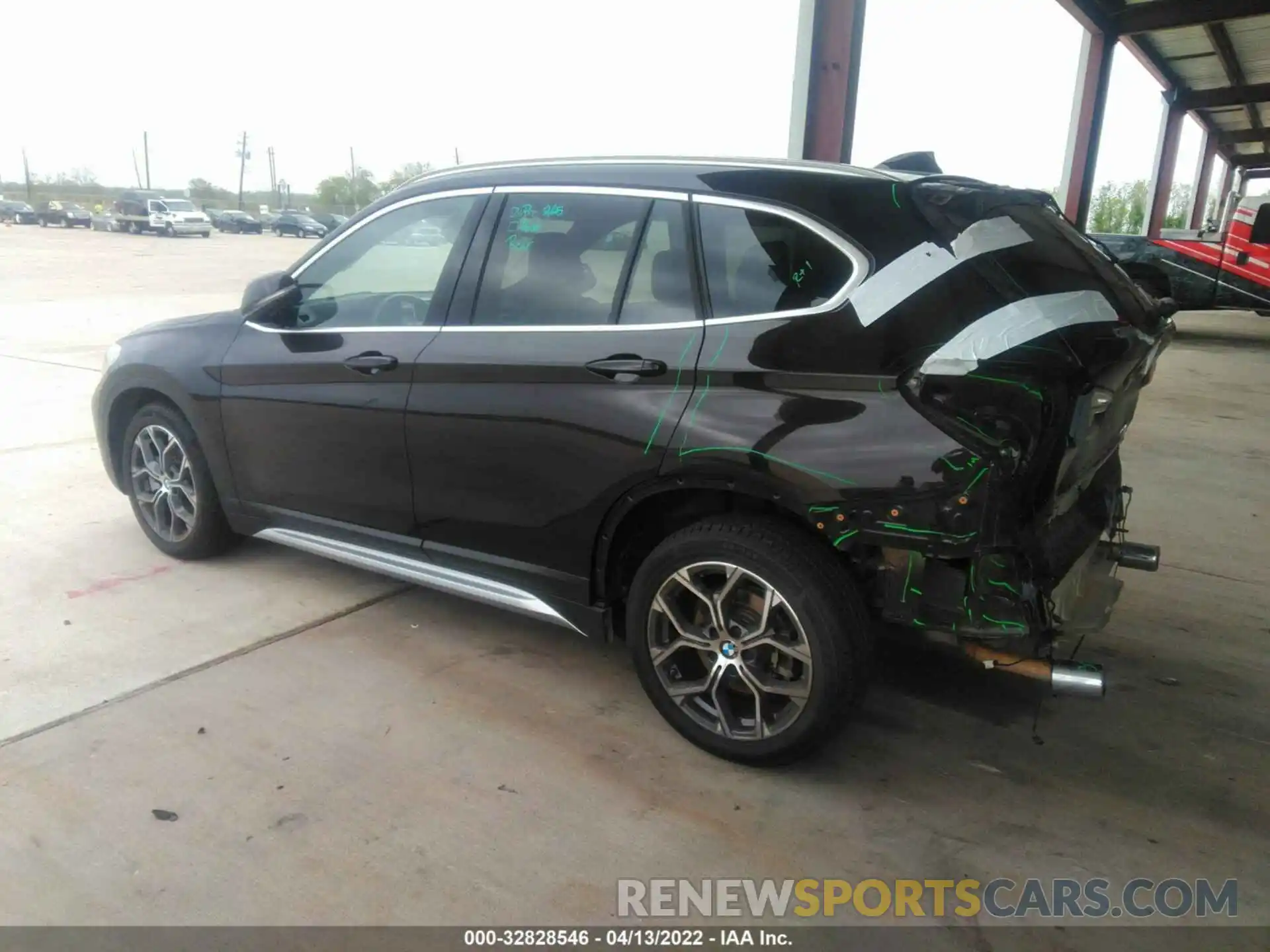 3 Photograph of a damaged car WBXJG9C04L5P27376 BMW X1 2020