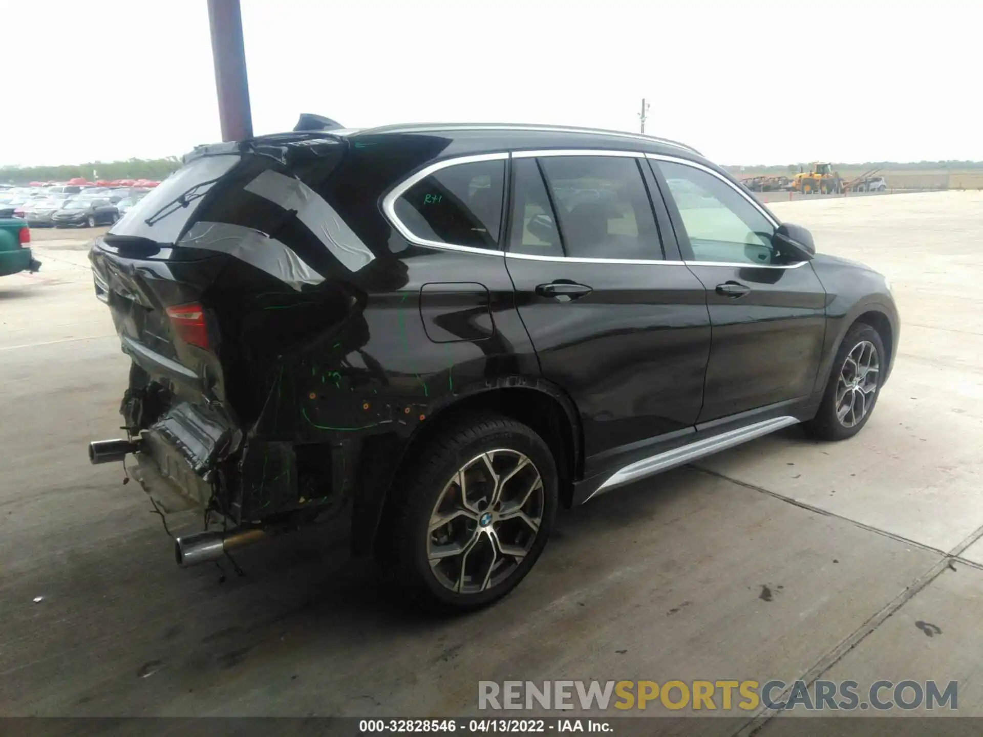 4 Photograph of a damaged car WBXJG9C04L5P27376 BMW X1 2020