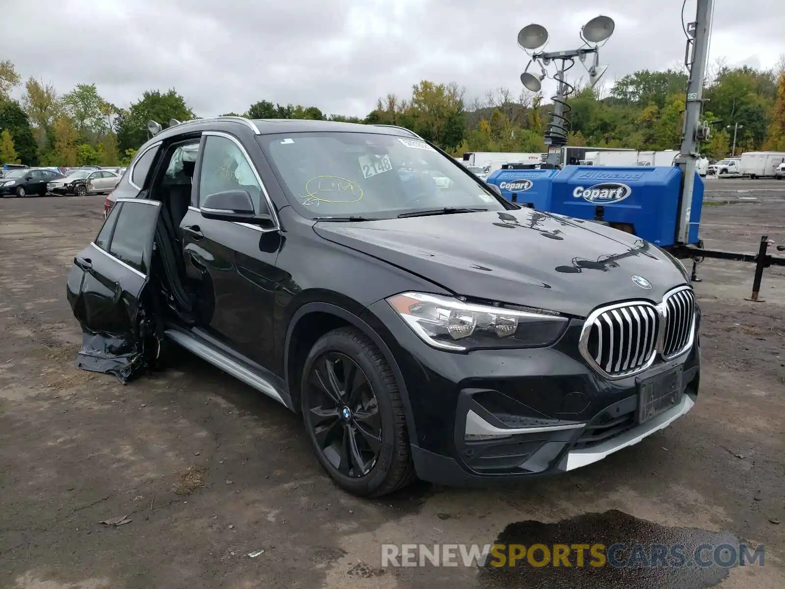 1 Photograph of a damaged car WBXJG9C04L5P65951 BMW X1 2020