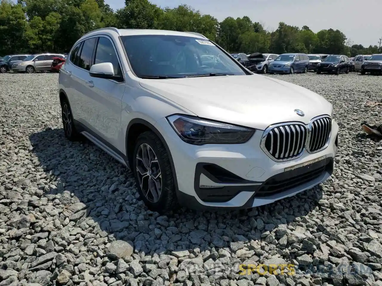 1 Photograph of a damaged car WBXJG9C04L5P73211 BMW X1 2020