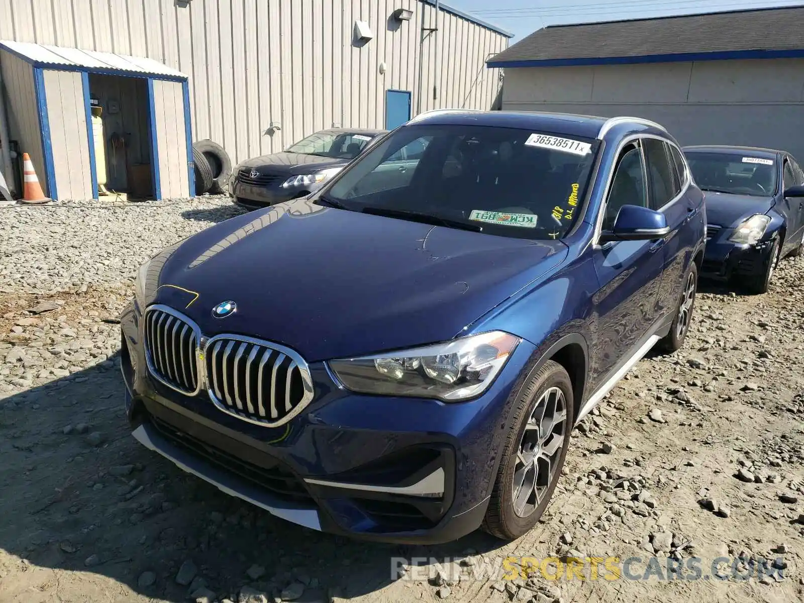 2 Фотография поврежденного автомобиля WBXJG9C04L5P75153 BMW X1 2020