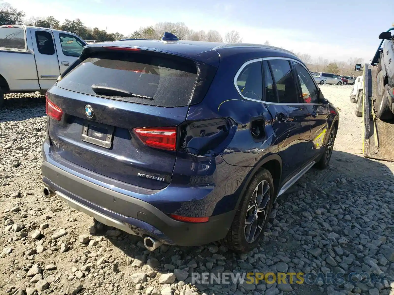 4 Photograph of a damaged car WBXJG9C04L5P75153 BMW X1 2020