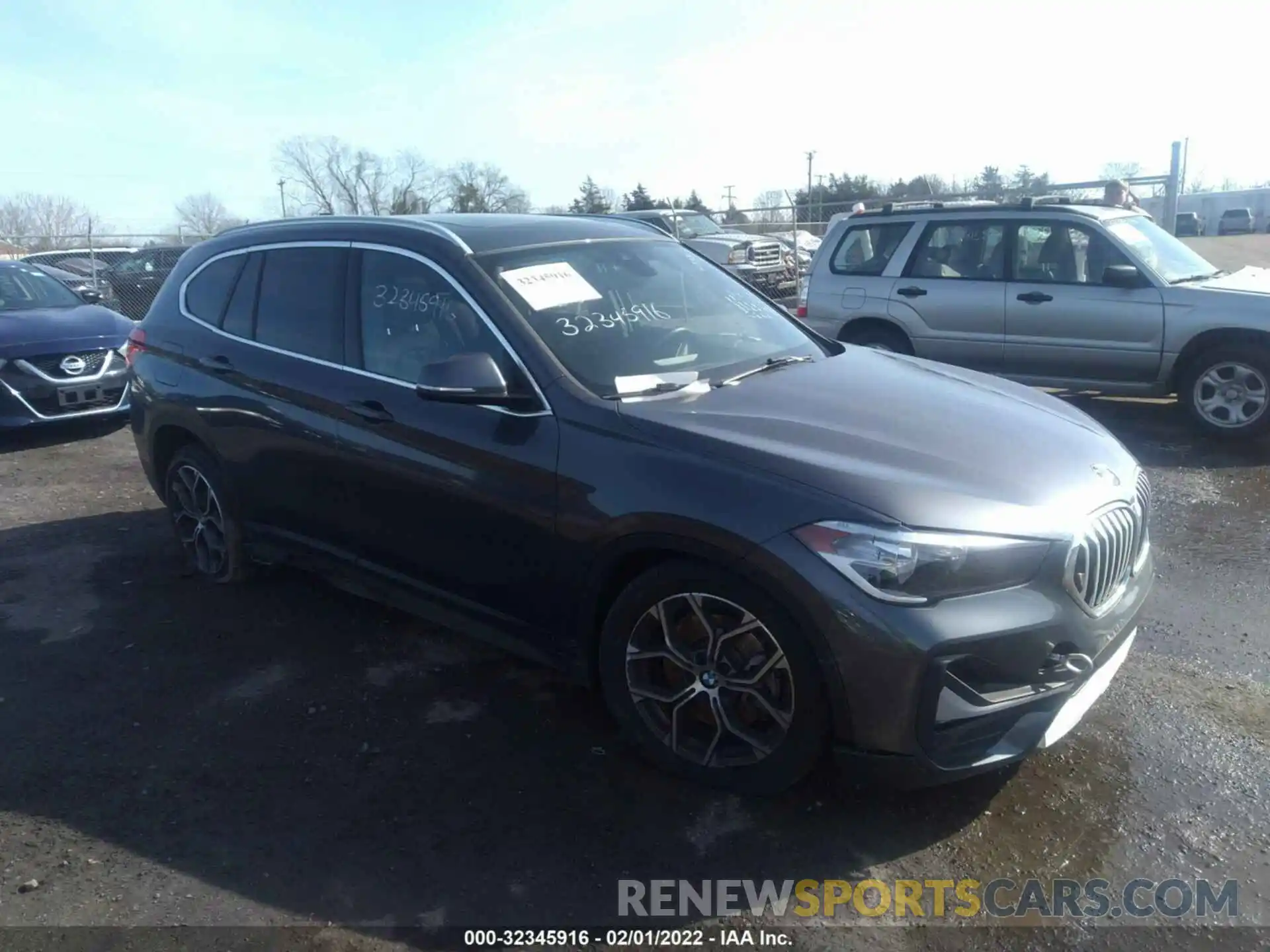 1 Photograph of a damaged car WBXJG9C04L5P75301 BMW X1 2020