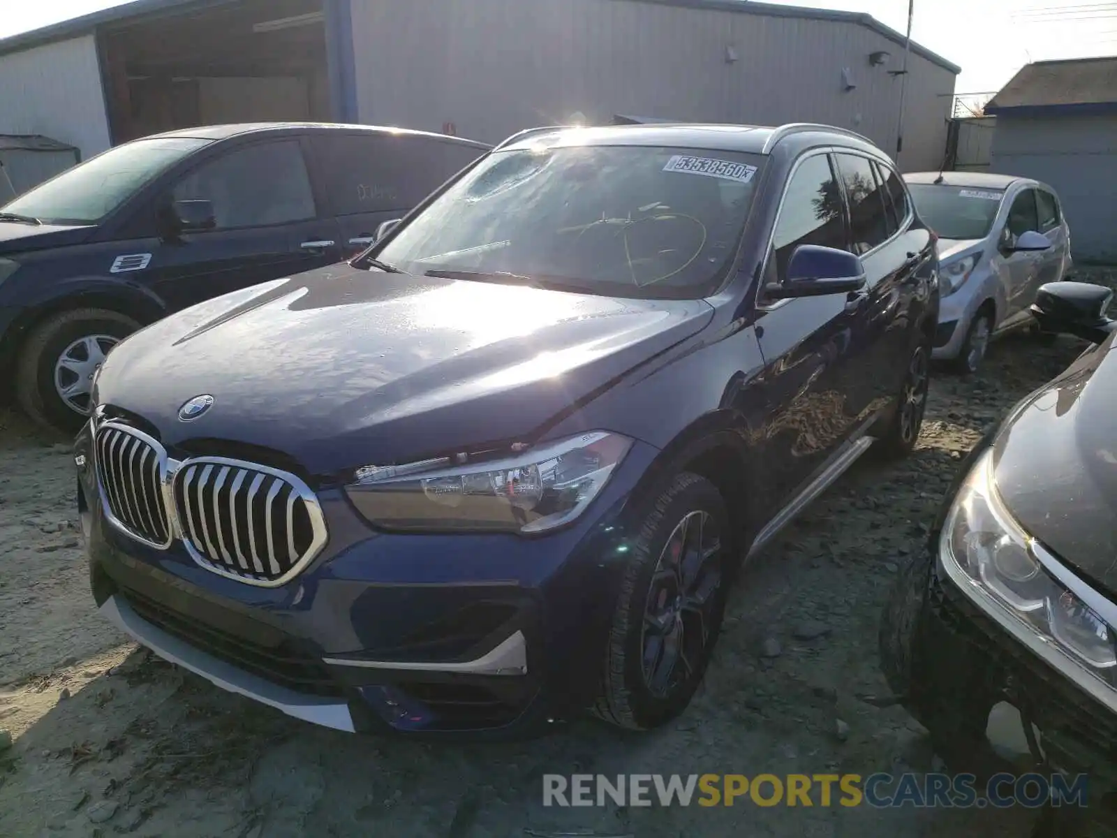 2 Фотография поврежденного автомобиля WBXJG9C04L5P93751 BMW X1 2020