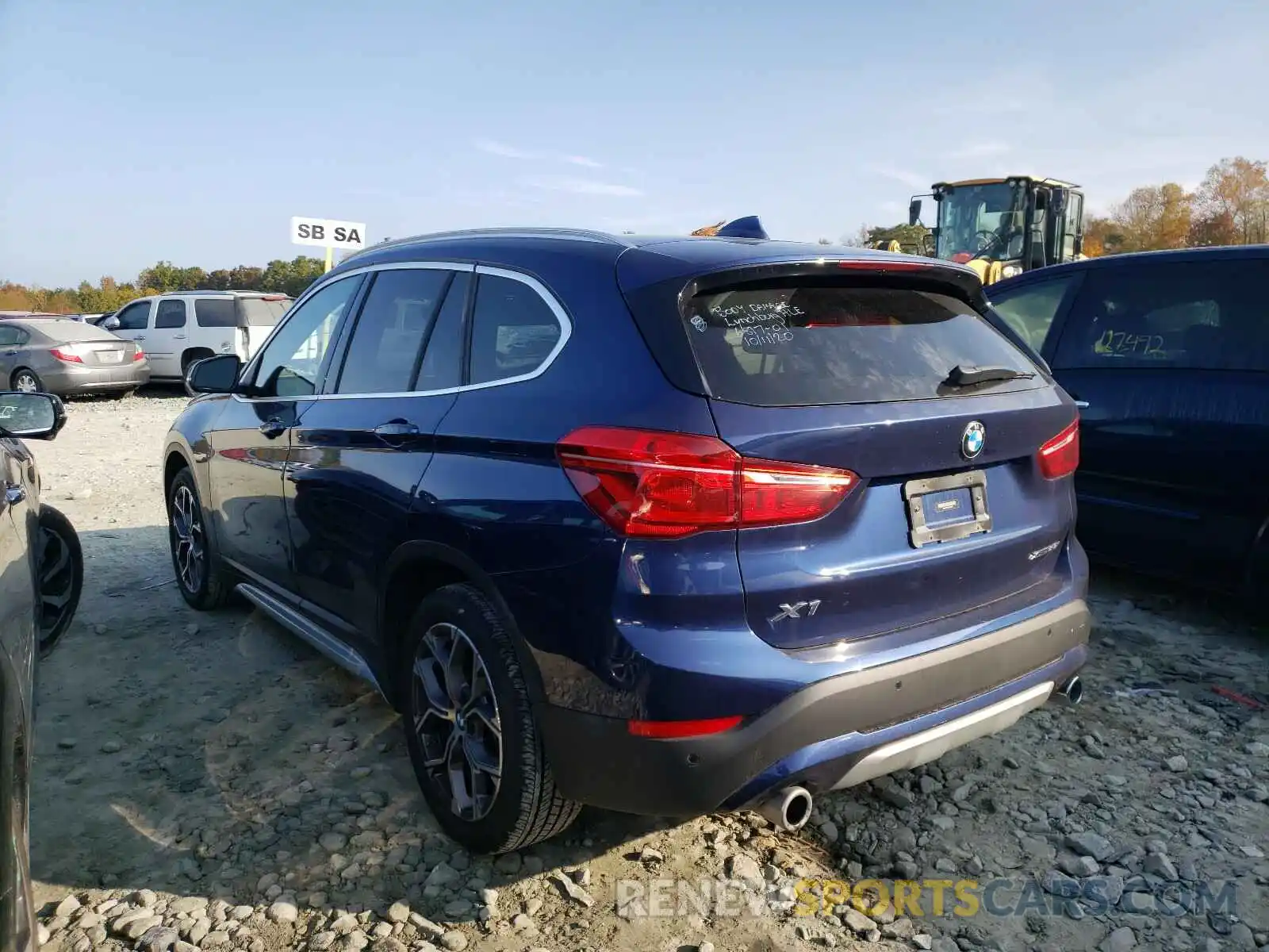 3 Фотография поврежденного автомобиля WBXJG9C04L5P93751 BMW X1 2020