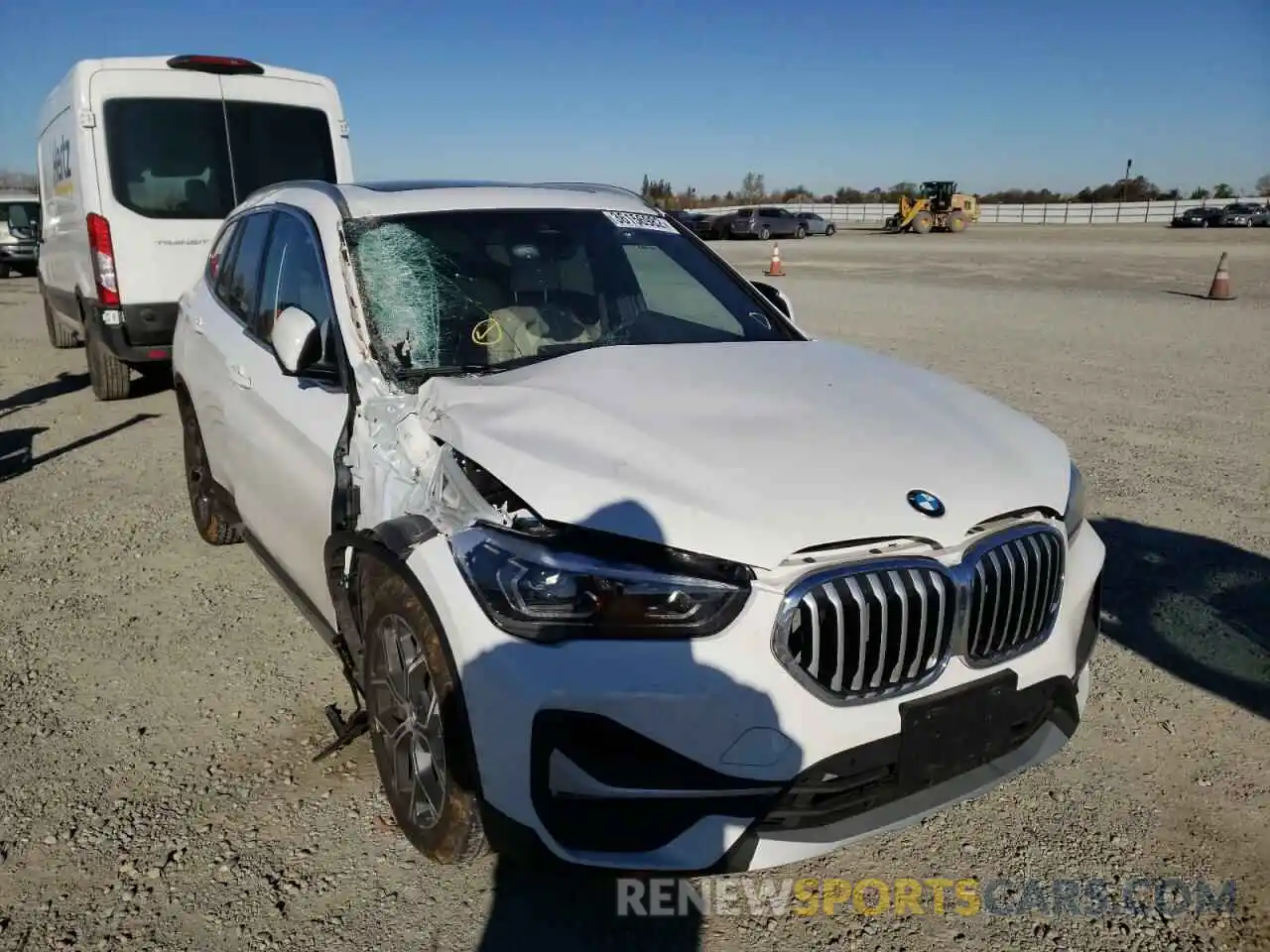 1 Photograph of a damaged car WBXJG9C04L5R77359 BMW X1 2020