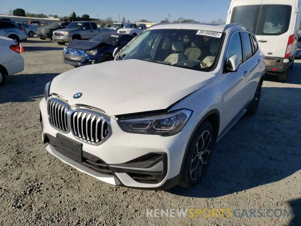 2 Photograph of a damaged car WBXJG9C04L5R77359 BMW X1 2020