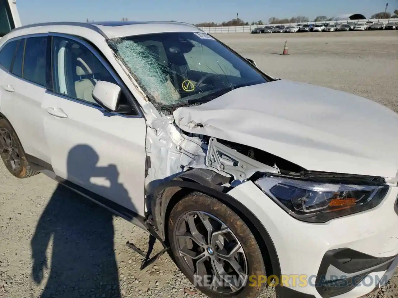 9 Photograph of a damaged car WBXJG9C04L5R77359 BMW X1 2020