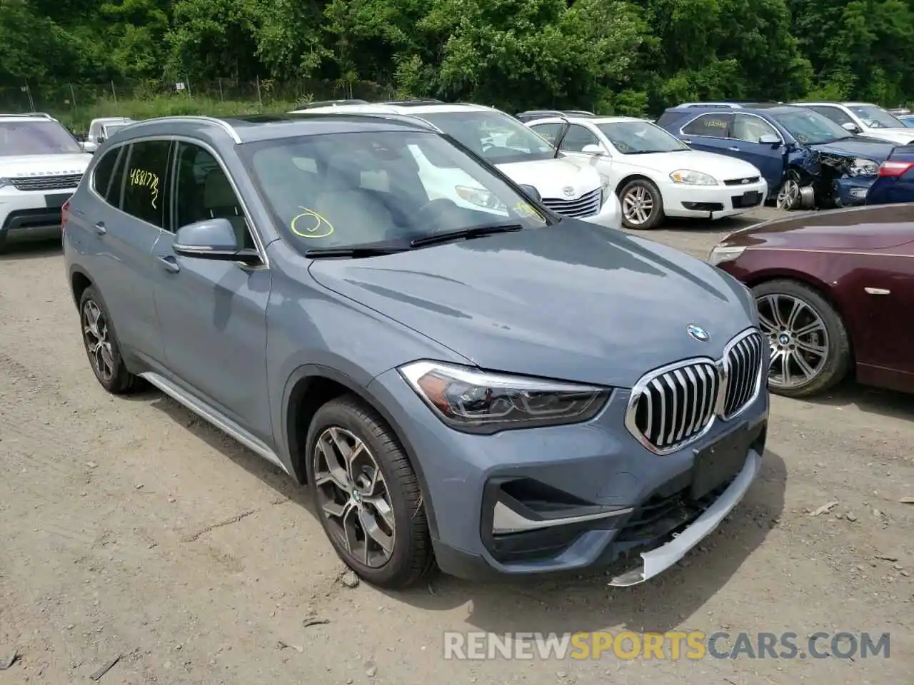 1 Фотография поврежденного автомобиля WBXJG9C04L5R78477 BMW X1 2020