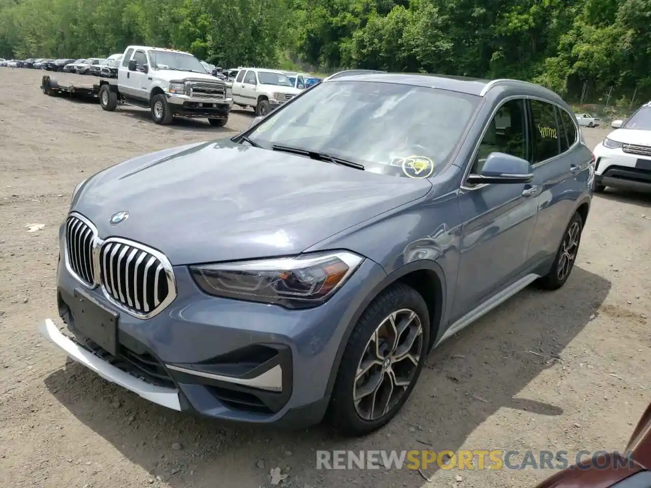 2 Photograph of a damaged car WBXJG9C04L5R78477 BMW X1 2020