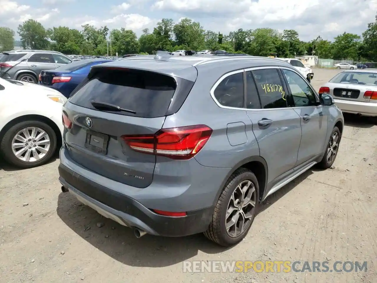 4 Photograph of a damaged car WBXJG9C04L5R78477 BMW X1 2020