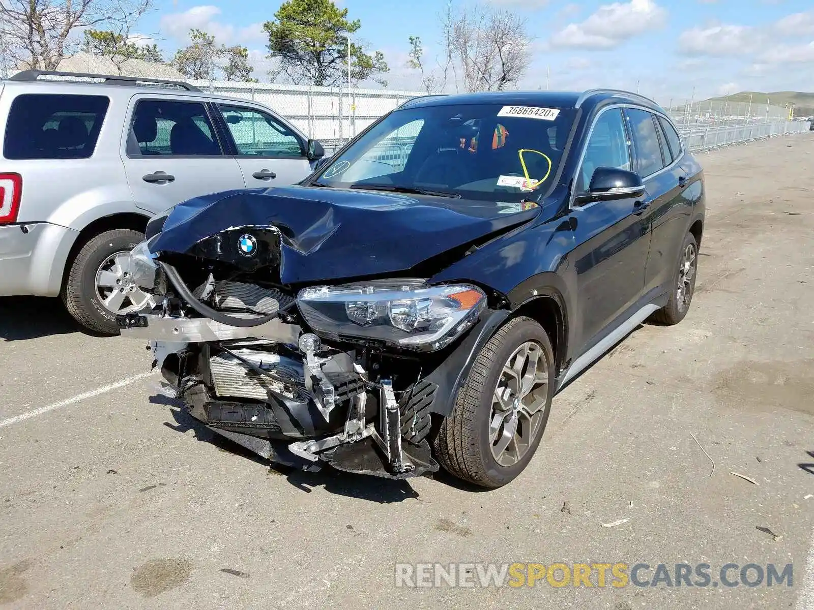 2 Photograph of a damaged car WBXJG9C05L5P68938 BMW X1 2020