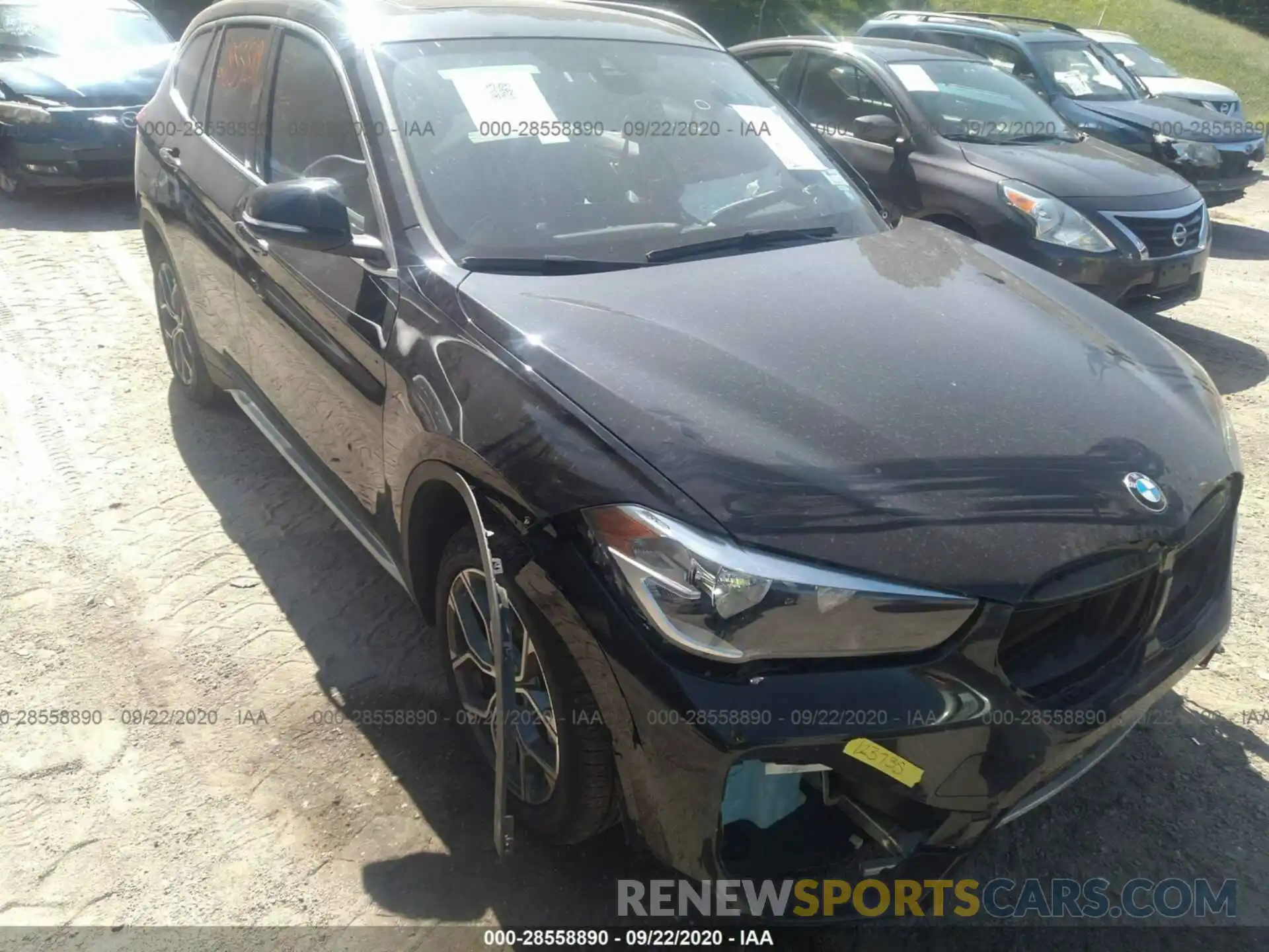 1 Photograph of a damaged car WBXJG9C05L5P72679 BMW X1 2020