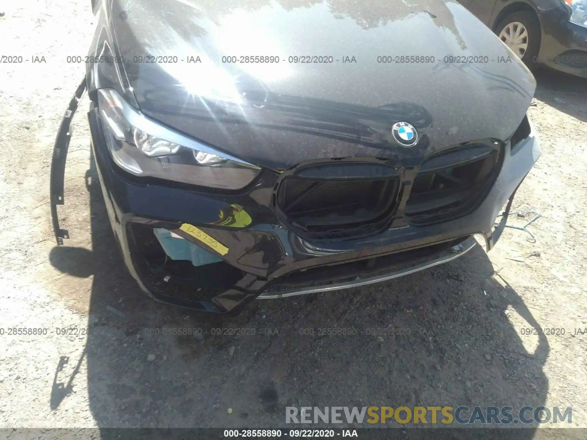 6 Photograph of a damaged car WBXJG9C05L5P72679 BMW X1 2020