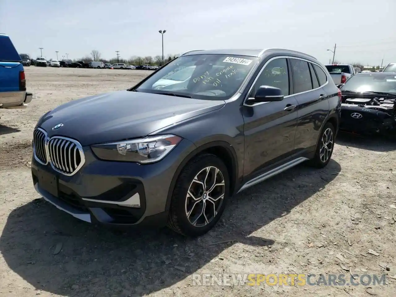 2 Photograph of a damaged car WBXJG9C05L5P73251 BMW X1 2020