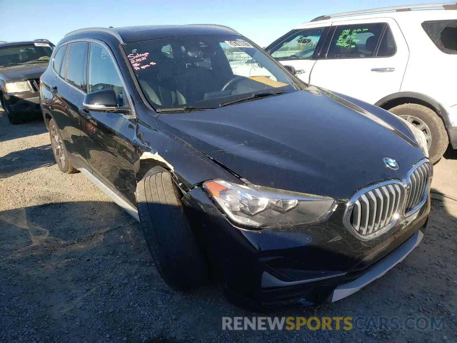 1 Photograph of a damaged car WBXJG9C05L5P95587 BMW X1 2020