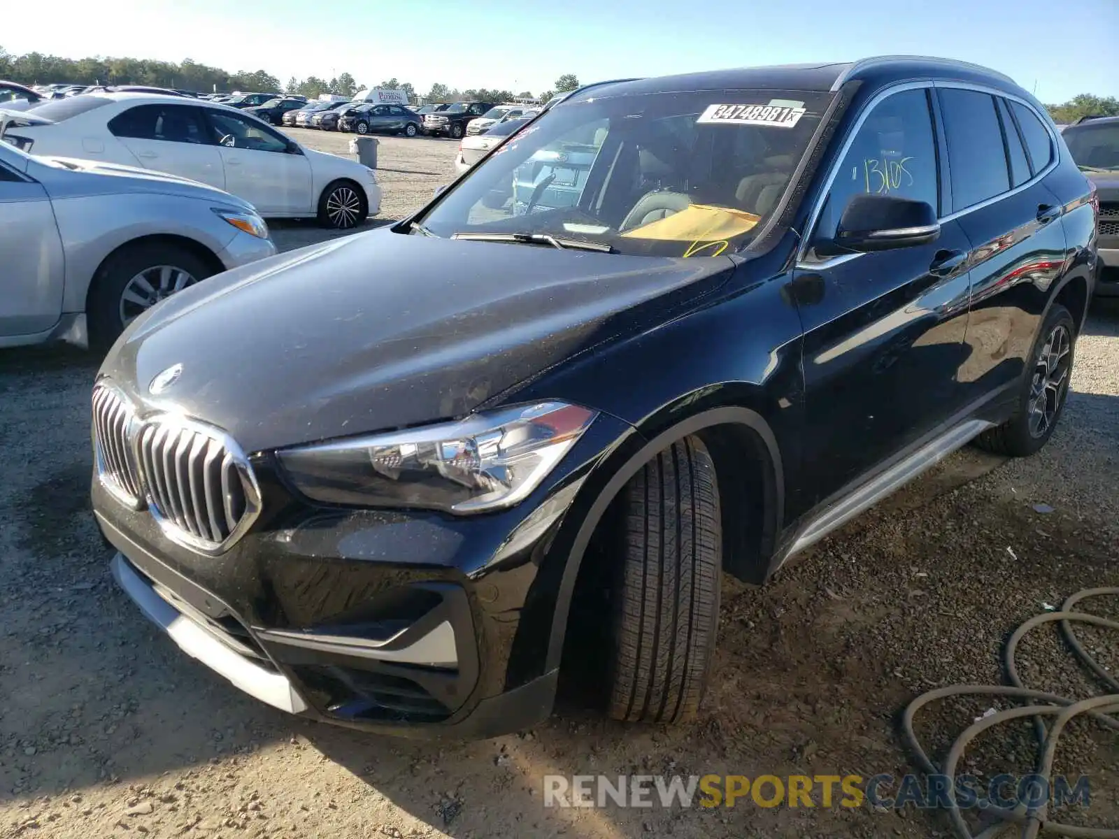 2 Photograph of a damaged car WBXJG9C05L5P95587 BMW X1 2020