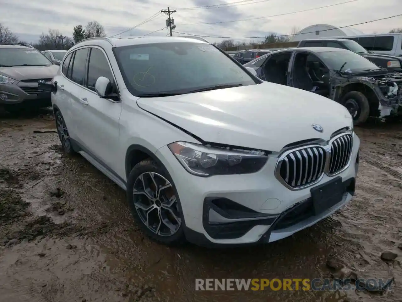 1 Photograph of a damaged car WBXJG9C05L5P96769 BMW X1 2020