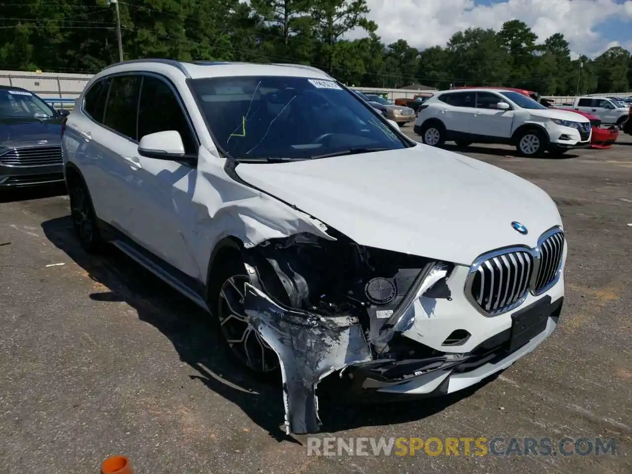 1 Photograph of a damaged car WBXJG9C05L5P97601 BMW X1 2020