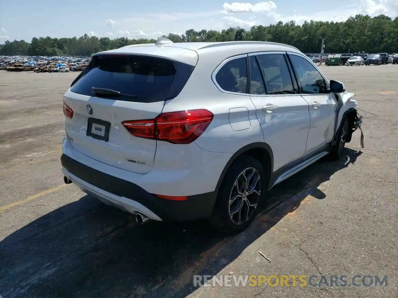 4 Photograph of a damaged car WBXJG9C05L5P97601 BMW X1 2020