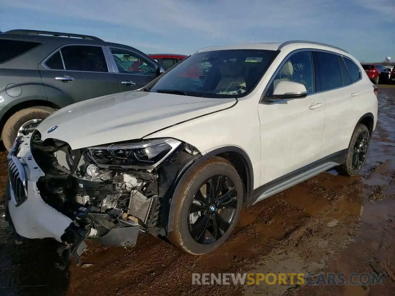 2 Photograph of a damaged car WBXJG9C05L5R17140 BMW X1 2020