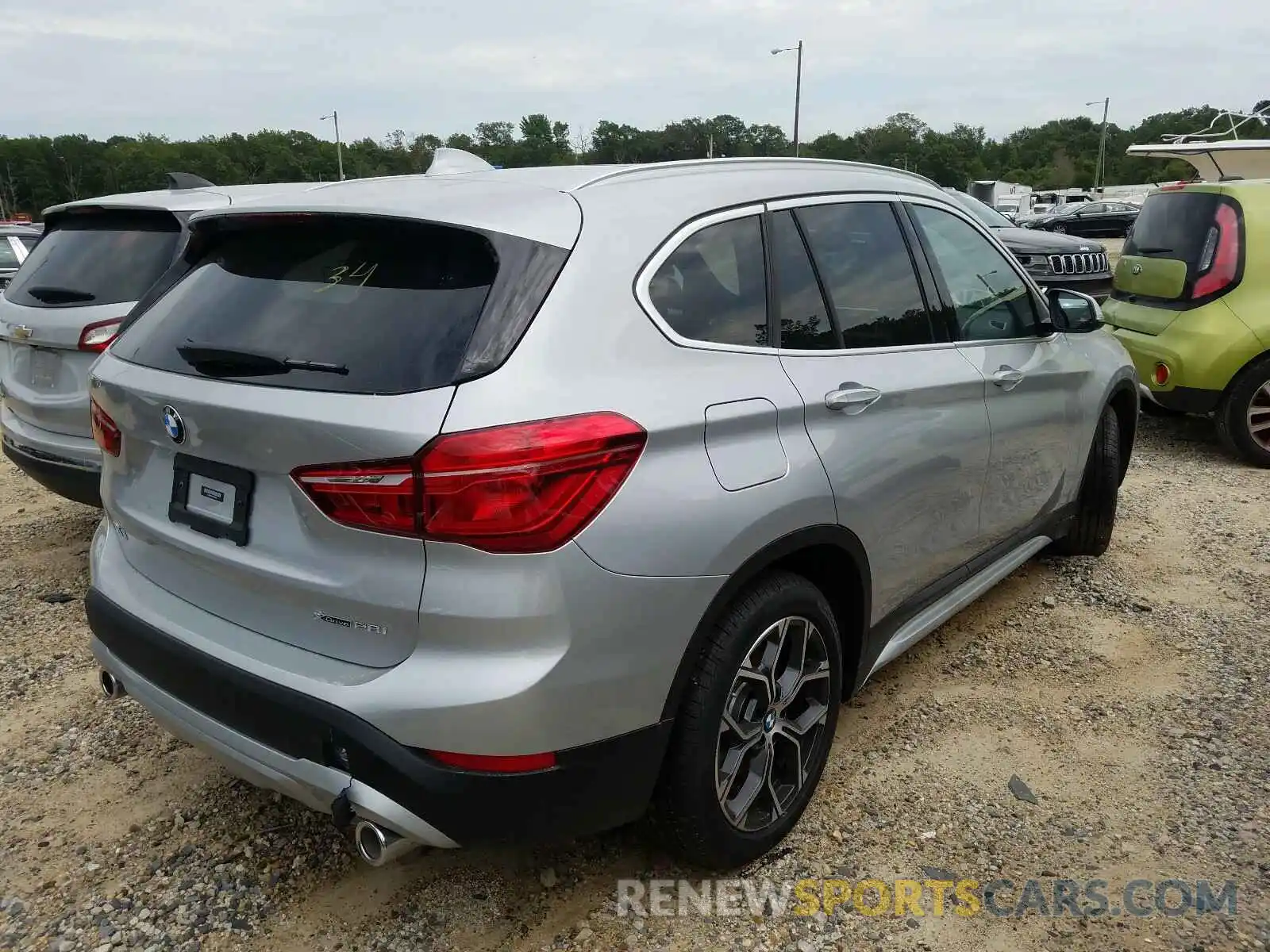 4 Photograph of a damaged car WBXJG9C05L5R30289 BMW X1 2020