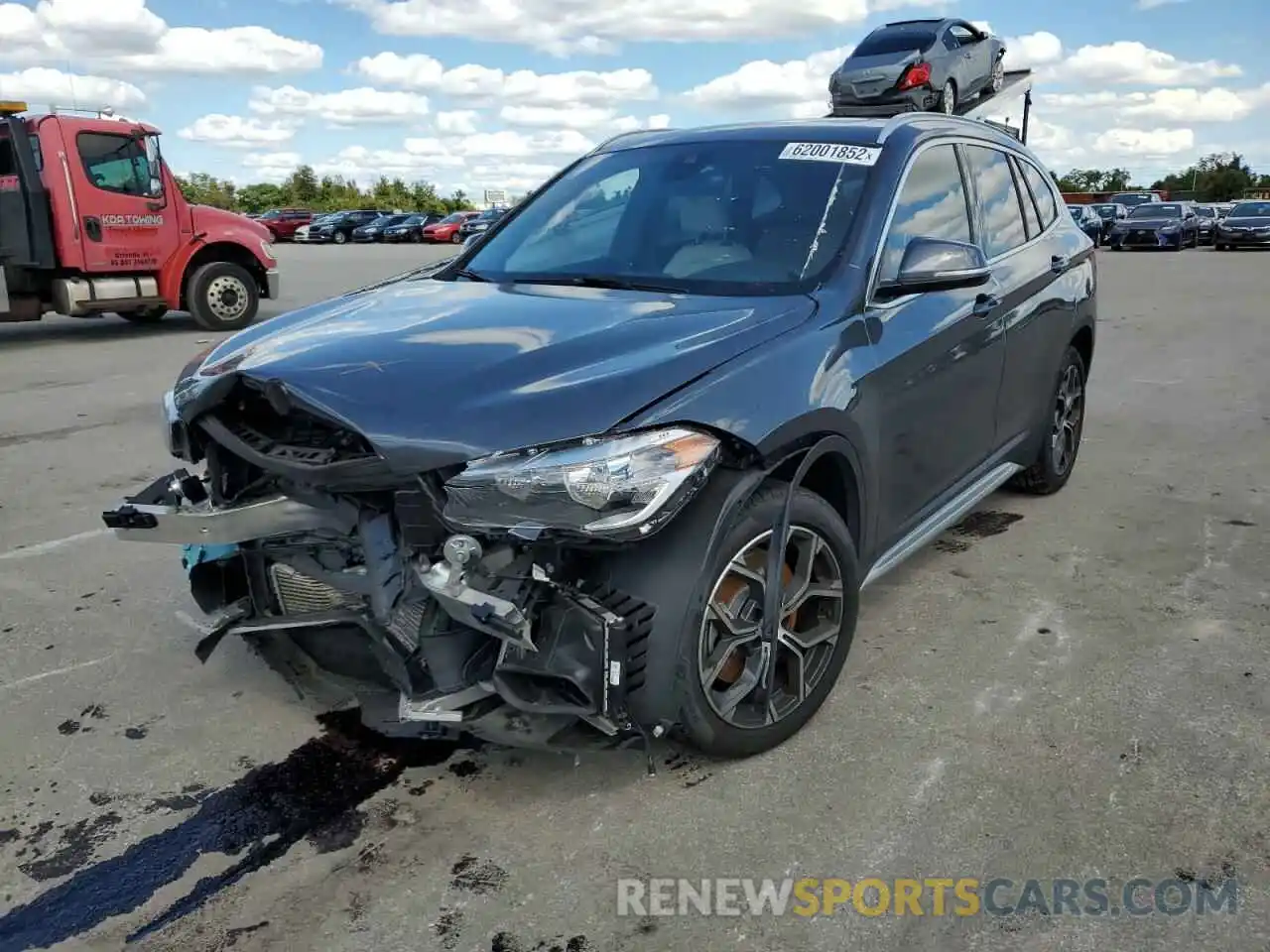 1 Photograph of a damaged car WBXJG9C05L5R51241 BMW X1 2020