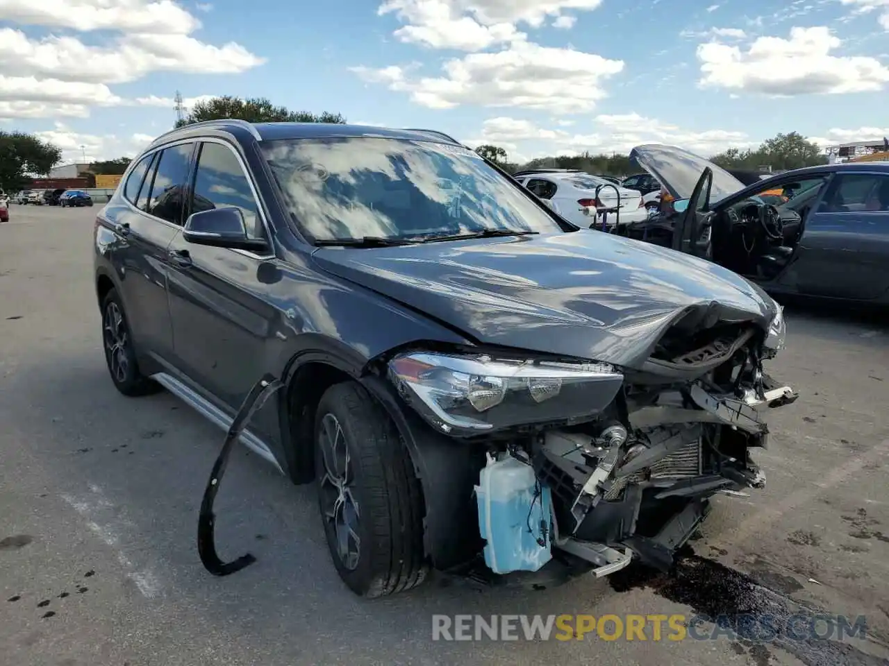 4 Photograph of a damaged car WBXJG9C05L5R51241 BMW X1 2020