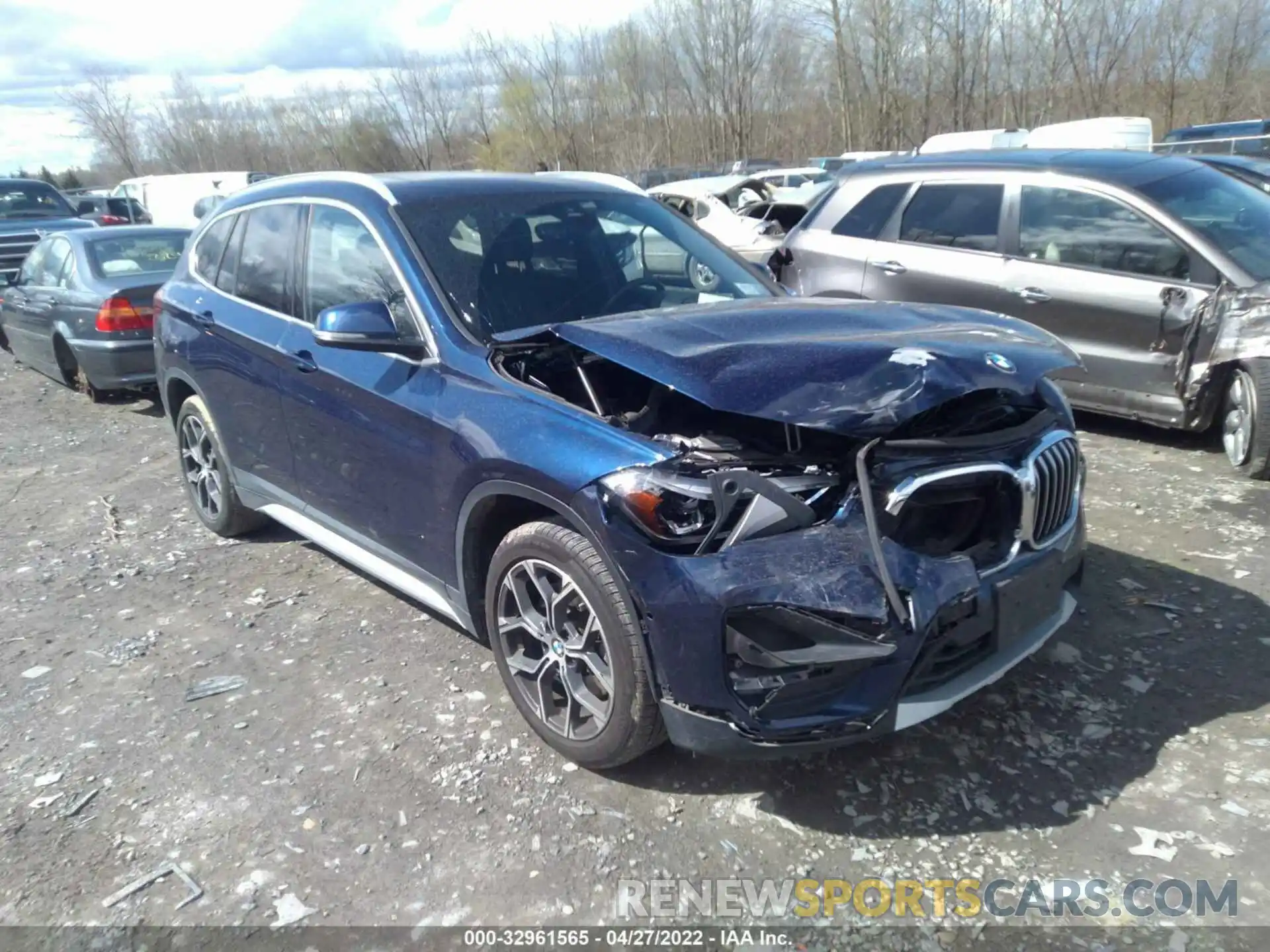 1 Photograph of a damaged car WBXJG9C06L3L60251 BMW X1 2020