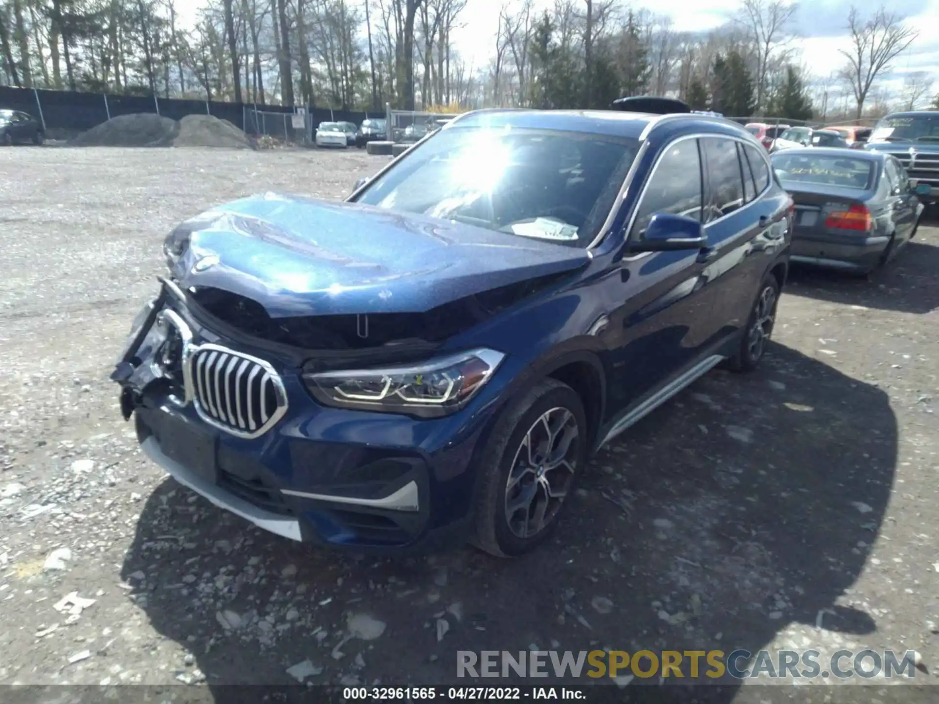 2 Фотография поврежденного автомобиля WBXJG9C06L3L60251 BMW X1 2020