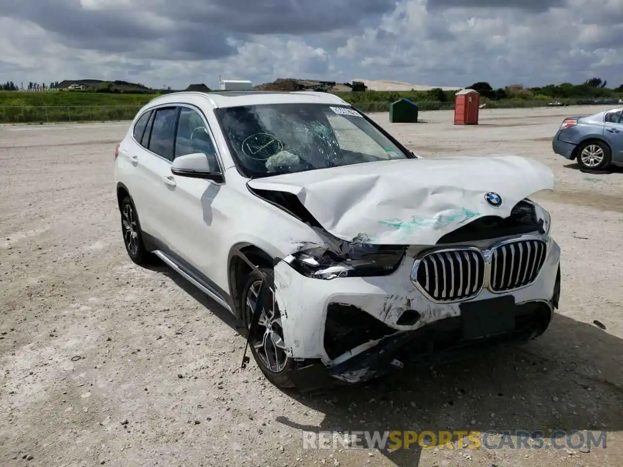 1 Photograph of a damaged car WBXJG9C06L3L79785 BMW X1 2020