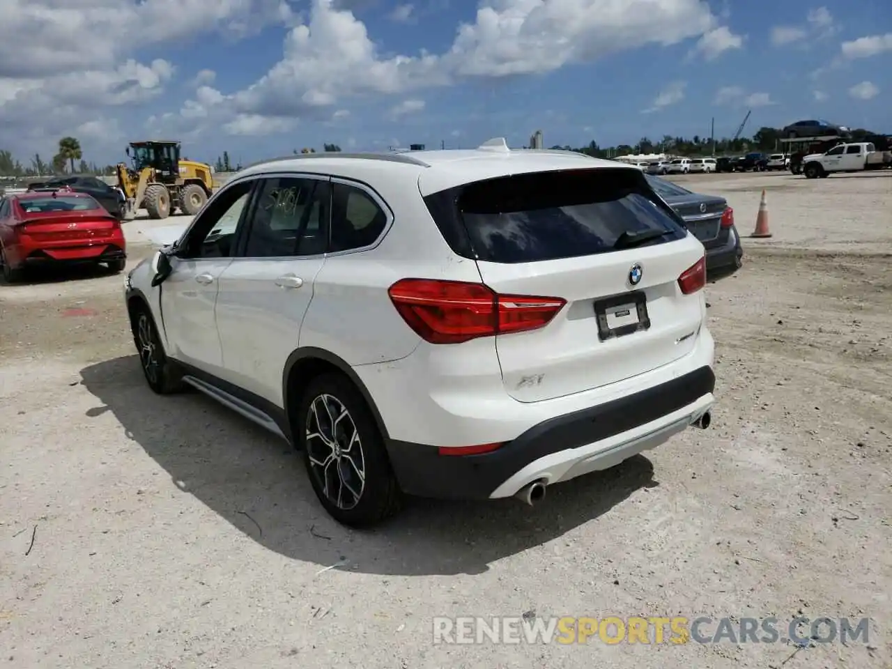 3 Photograph of a damaged car WBXJG9C06L3L79785 BMW X1 2020