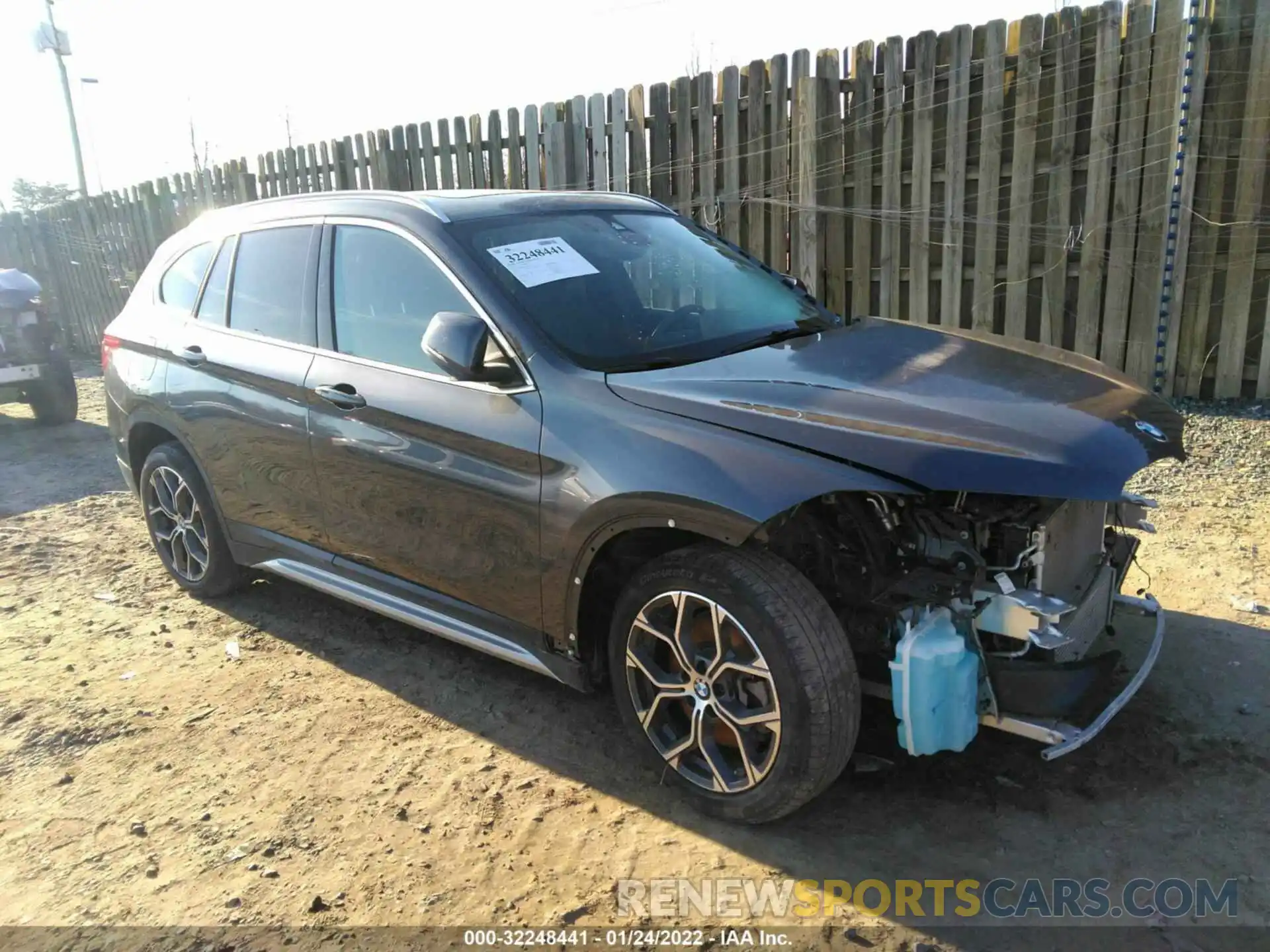 1 Photograph of a damaged car WBXJG9C06L5P42123 BMW X1 2020