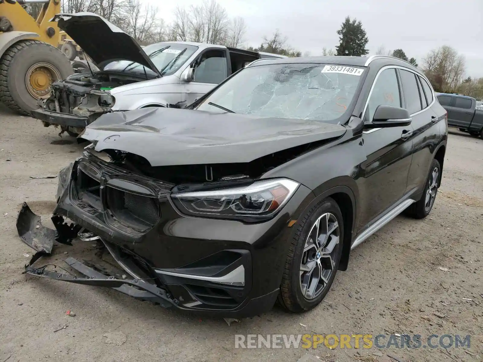 2 Photograph of a damaged car WBXJG9C06L5P42851 BMW X1 2020