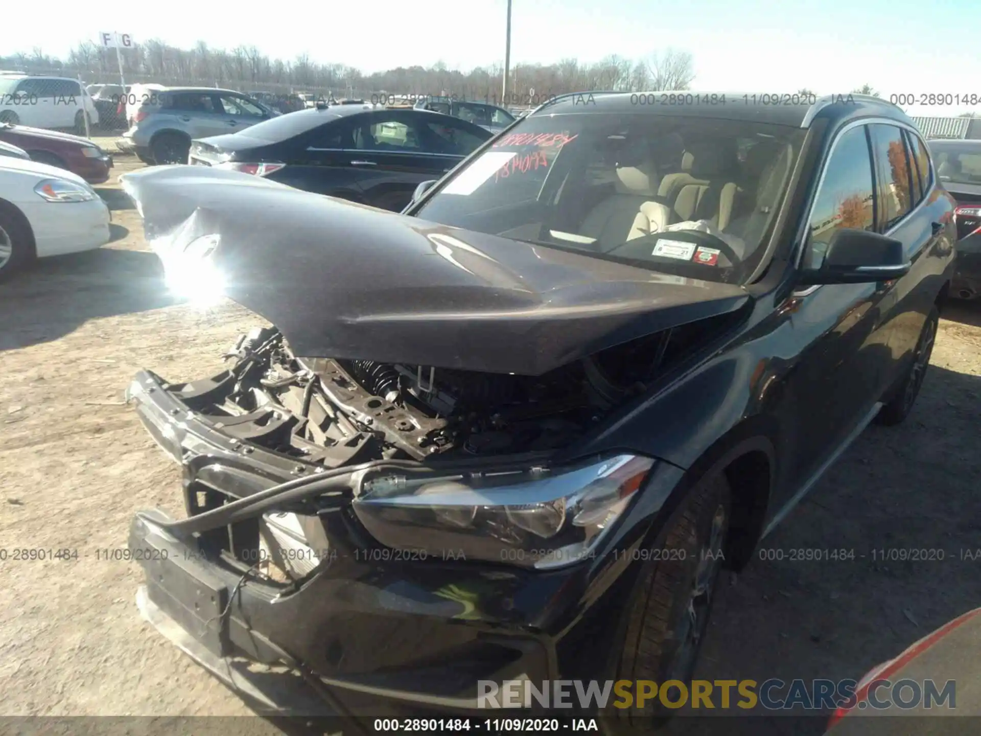 2 Photograph of a damaged car WBXJG9C06L5P53249 BMW X1 2020