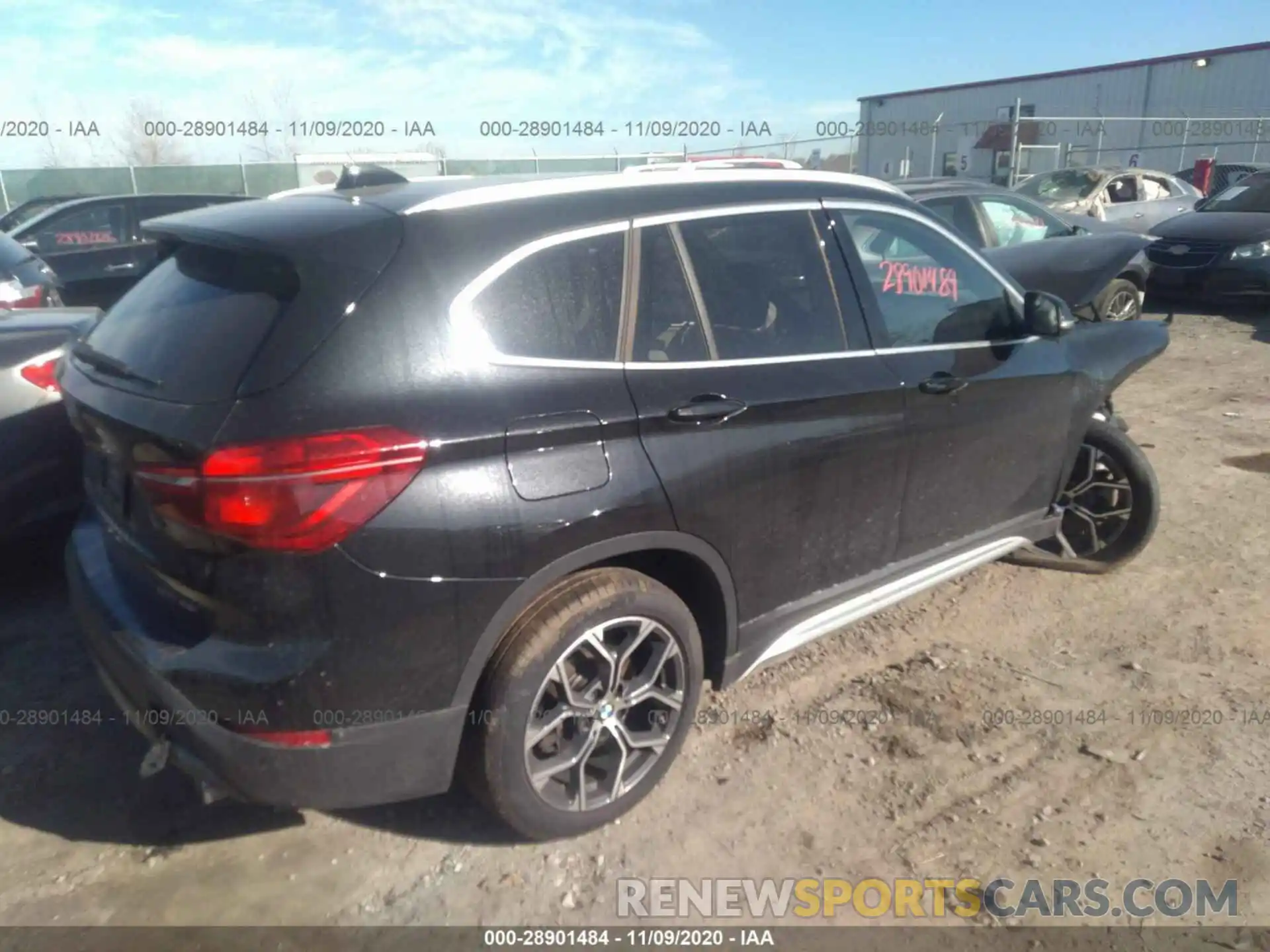 4 Photograph of a damaged car WBXJG9C06L5P53249 BMW X1 2020