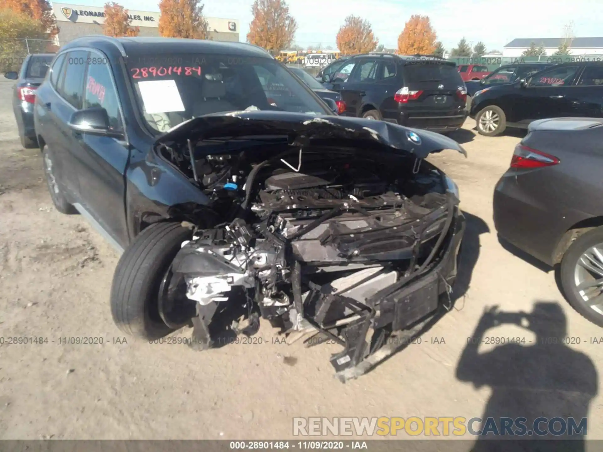 6 Photograph of a damaged car WBXJG9C06L5P53249 BMW X1 2020