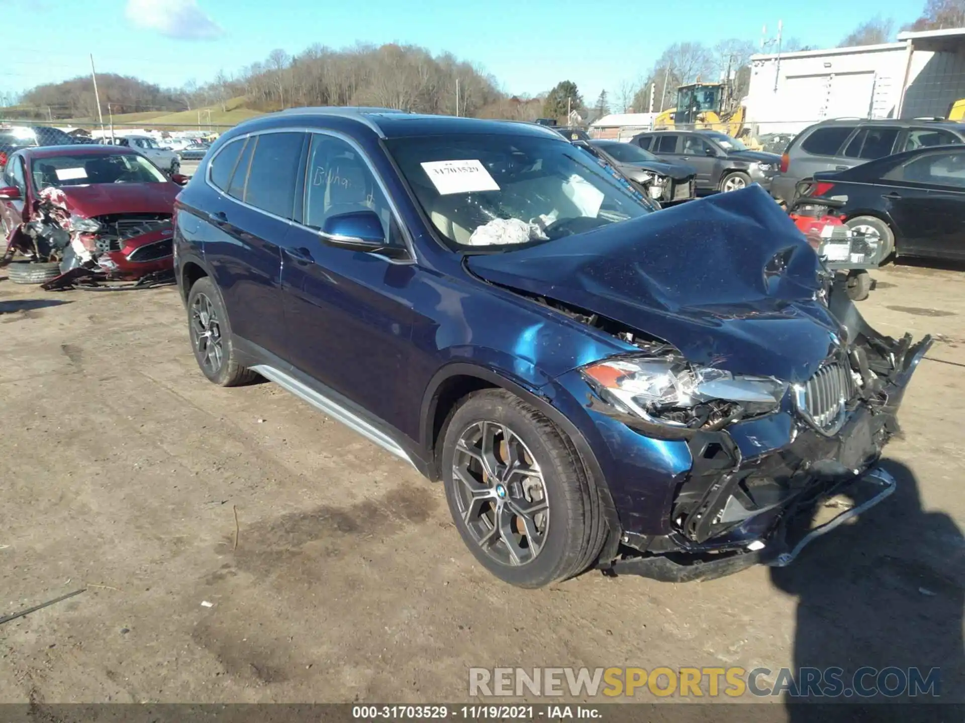 1 Photograph of a damaged car WBXJG9C06L5P56944 BMW X1 2020